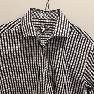 Bugatchi shaped fit dress shirt